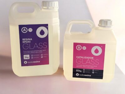 Resina Glass (1:4) 2.8kg - Para Espesores y Mesas de Rio