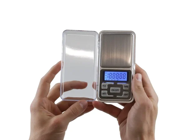 Balanza Digital De Precisión 500g - Mini Balanza Gramera de Bolsillo