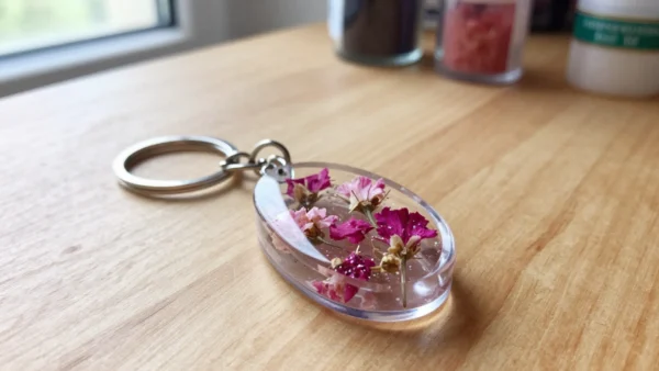 Flores Secas Diamantinas para Resina Epoxi CELESTE - Ramo de flores 30 unidades