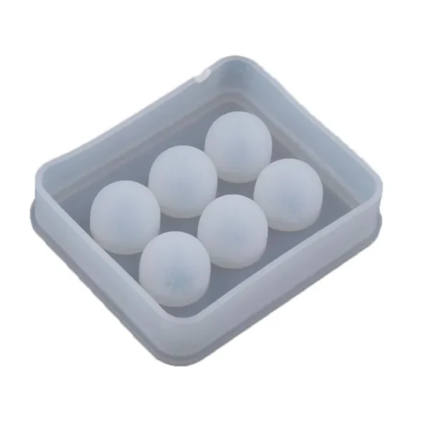 Molde de silicona bolitas x6