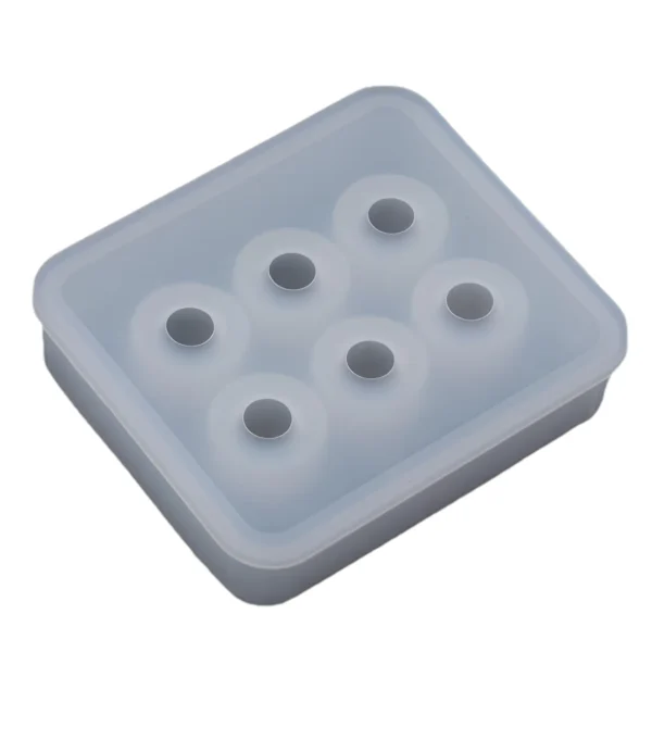Molde de silicona bolitas x6