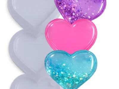 Molde de silicona CORAZÓN X3