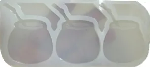 Molde de silicona forma de mate X3
