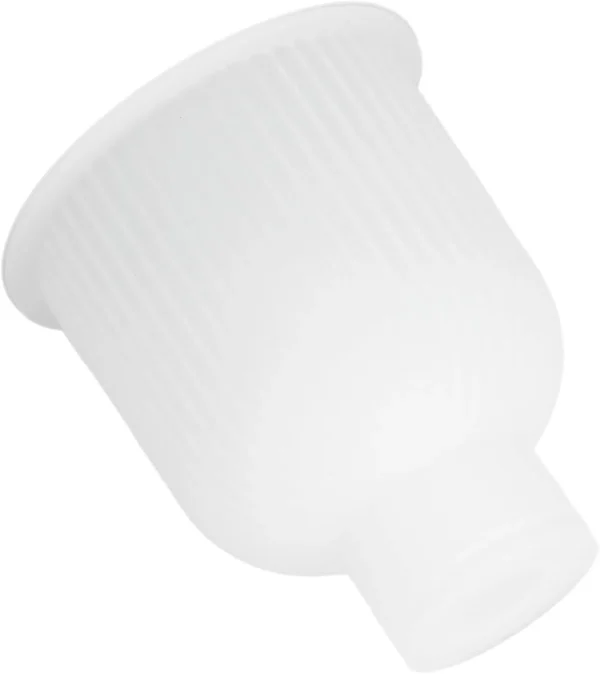 Molde de Silicona Florero Rayado Minimalista para Resina, Yeso y Cemento Creativo