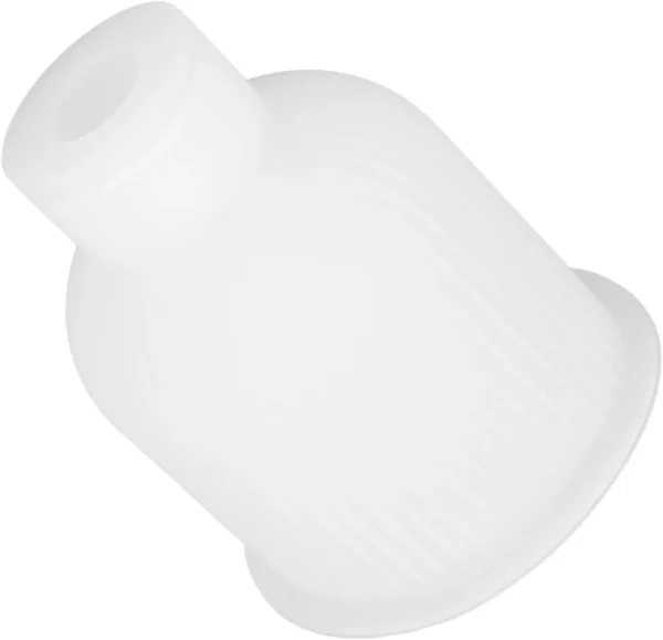 Molde de Silicona Florero Rayado Minimalista para Resina, Yeso y Cemento Creativo