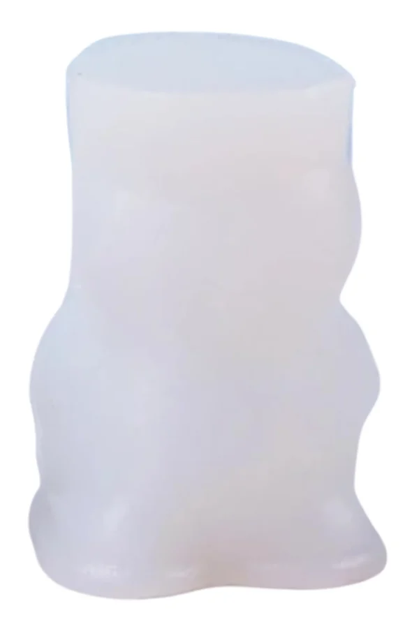 Molde de Silicona Conejito, Conejo de Ojos Cerrados para Velas, Resina, Yeso y Cemento Creativo