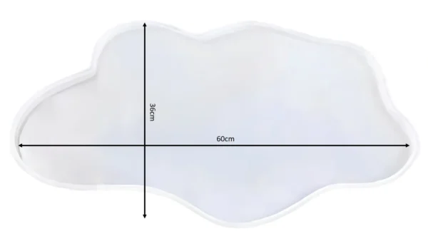 Molde-mesa-ratona-irregular-36cmx60cm-medidas Molde de silicona para mesa ratona borde irregular 36 x 60cm