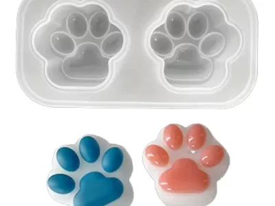 Molde-para-llavero-huellitas-x2-2 Molde de silicona huellitas gato-perro x2