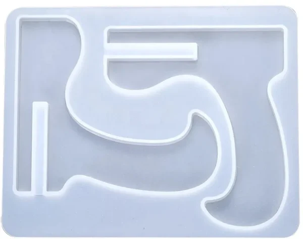 Molde de Silicona para Soporte de Celular y Porta Fotos para Resina Epoxi