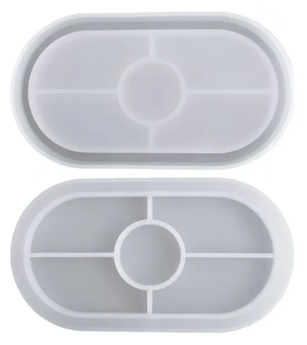 Molde de silicona bandeja ovalada lisa18 cm