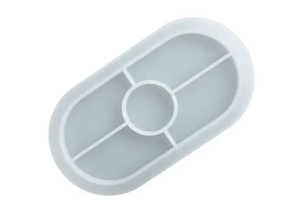 Molde de silicona bandeja ovalada lisa 23 cm