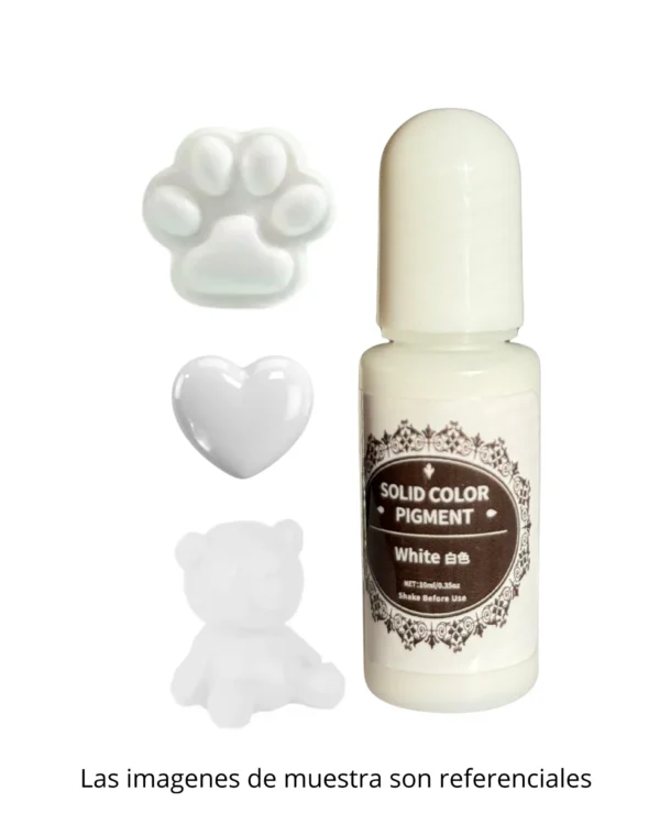 Pigmento-liquido-10ml-blanco-muestra Pigmento Líquido de 10ml BLANCO