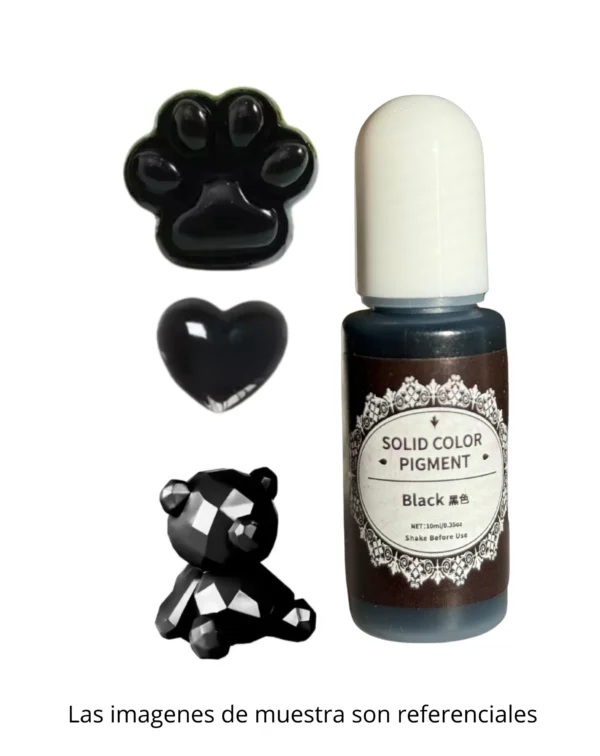 Pigmento Líquido de 10ml NEGRO