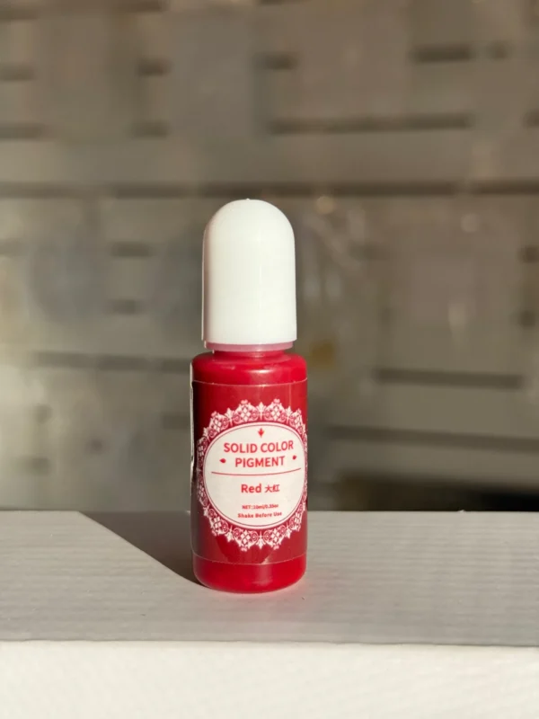 Pigmento Líquido de 10ml ROJO