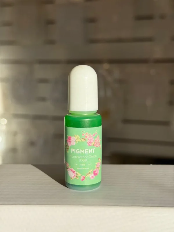 Pigmento Líquido de 10ml VERDE FLUORECENTE