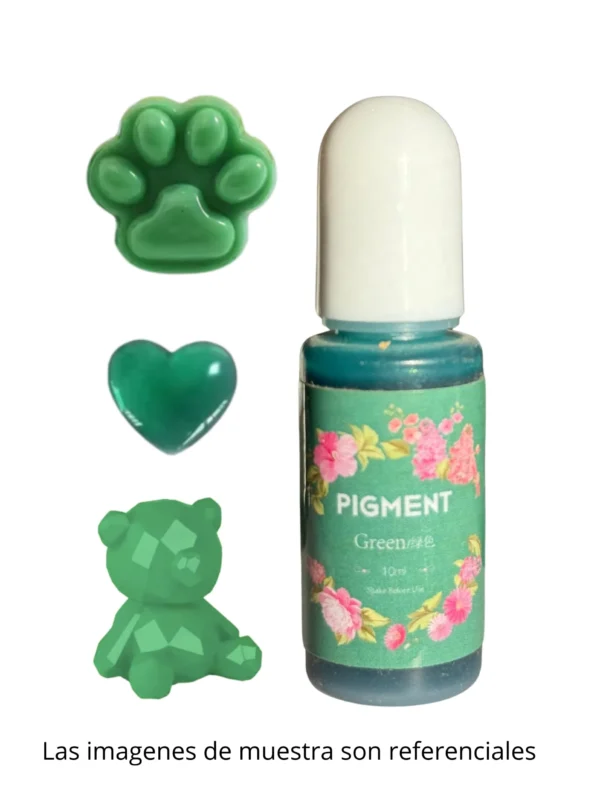 Pigmento Líquido de 10ml VERDE