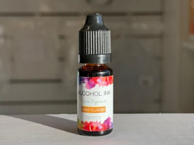 Pigmento-liquido-al-alcohol-10ml-naranja-amarillento Pigmento Liquido al Alcohol de 10ml NARANJA AMARILLENTO - Tinta al Alcohol para Resina Epoxi