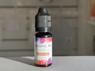 Pigmento-liquido-al-alcohol-10ml-naranja-rojizo Pigmento Liquido al Alcohol de 10ml NARANJA ROJIZO - Tinta al Alcohol para Resina Epoxi