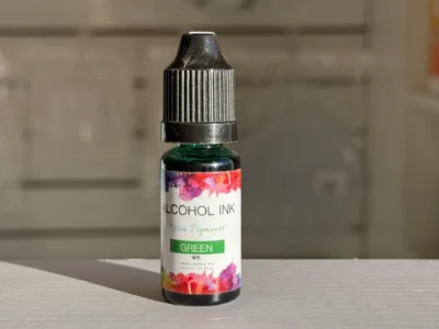 Pigmento-liquido-al-alcohol-10ml-verde - Pigmento Liquido al Alcohol de 10ml VERDE - Tinta al Alcohol para Resina Epoxi