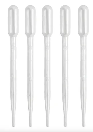 Pipetas-Descartables-Pasteur-De-Plástico-Graduadas-X5 Pipeta de Transferencia - Pipeta Pasteur X5
