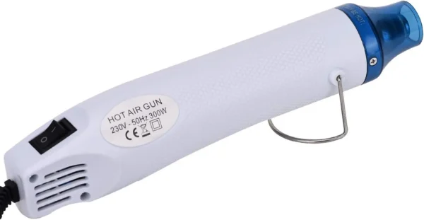Pistola de Calor para Manualidades 300w - Pistola de Calor para Resina Epoxi y Velas - Pistola de aire 220v