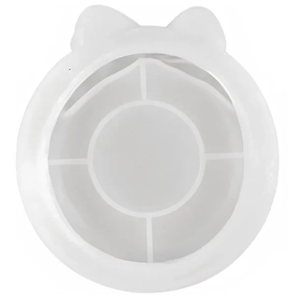 Platico-posa-vaso-con-maño Molde de silicona posa vaso con moño