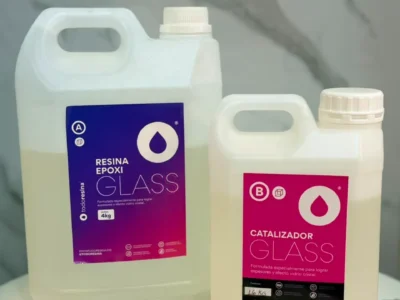 Resina Glass (1:4) 5.6kg - Para Espesores y Mesas de Rio