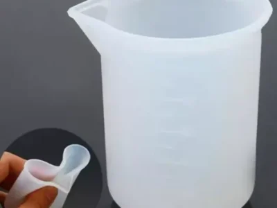 Vaso-medidor-silicona-100ml-7cm-de-alto Vaso Medidor de Silicona de 100ml - Jarrita Medidora de Silicona para Resina Epoxi