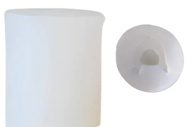 Molde de silicona para vela y yeso OSITO con corazón en las manos chico