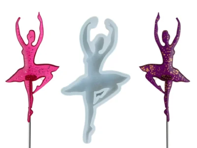 Molde de silicona bailarina
