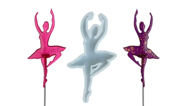 Molde de silicona bailarina