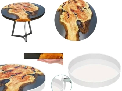 molde-mesa-ratona-circular-gruesa-muestra Molde de silicona para mesa circular gruesa - mesa ratona gran espesor - mesa de rio circular