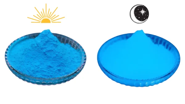 Pigmento Luminiscente 5gr AZUL - Fluorescente ( Brillan en la oscuridad )
