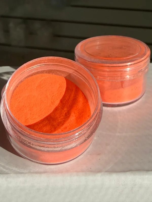 Pigmento Luminiscente 5gr NARANJA - Fluorescente ( Brillan en la oscuridad )