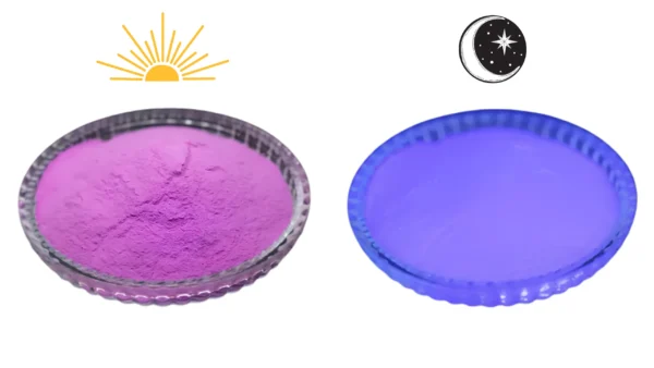 Pigmento Luminiscente 5gr PURPURA - Fluorescente ( Brillan en la oscuridad )