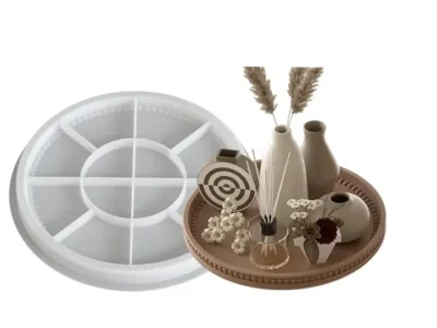 molde-bandeja-circular-borde-perlas-18cm-chica-muestra- Molde de Silicona Bandeja Circular con Borde de Perlas 18 cm para Resina, Yeso y Cemento