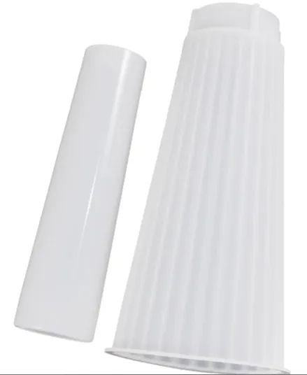 Molde de Silicona Florero Rayado Alto Grande