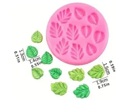 Molde de Silicona 10 Hojas para Resina, Yeso y Cemento