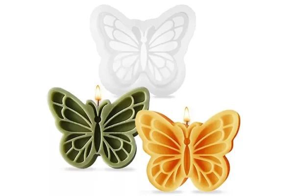 Molde de Silicona Mariposa Calada para Resina yeso, vela y Manualidades