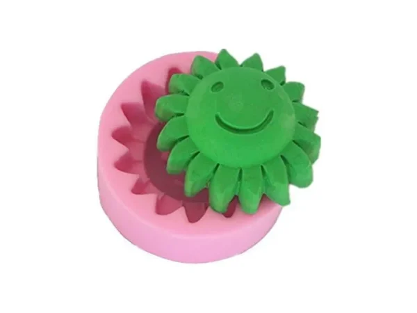 Molde de Silicona Sol Sonriente para Velas y Manualidades